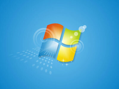 The logo of the Operating System Windows 7