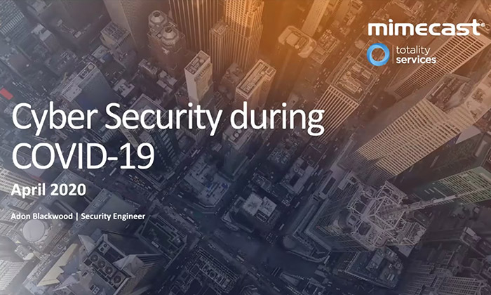 Cyber Security Webinar video thumbnail
